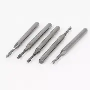 Aluminum Substrate 2 Flutes End Mill Cutter Router Bits 1.8mm Cutting Dia 5 Pcs