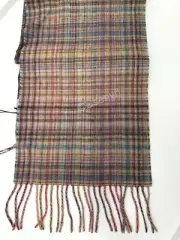 Paul Smith Scarf -BNWT 100% Lambswool Signature "Multi Stripe Check: RRP £115
