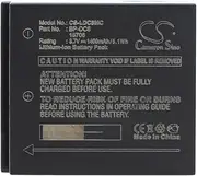 1400mAh Battery Replacement for Lei-ca X1 fit Part No. 18706, BP-DC8, EA-DC-8