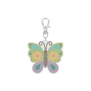 Riley Blake Designs Enamel Happy Charm Butterfly by Lori Holt