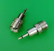(10 PCS) UHF Female to 3.5mm Male RF Connector - USA Seller