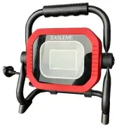 50W LED Work Light with Stand,7000LM IP65 Waterproof Flood Light,Portable Wor...