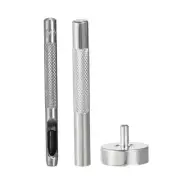 Eyelet Hole Punch Die Tool 5mm Hole Hollow Punch Grommet Setter