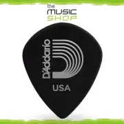 10 x D'Addario Duralin Black Ice Medium Gauge 0.80mm Guitar Picks - 3DBK4
