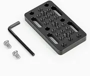 SMALLRIG Switching Plate Camera Easy Plate for Railblocks, Dovetails and Short Rods - Longer Version - 1598