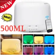Ultrasonic Air Purifier Aroma Humidifier LED Essential Oil Diffuser Aromatherapy