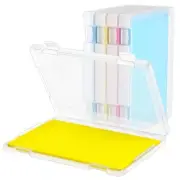 1 Pack A4 File Box Paper Organizers Holder, Transparent Document Paper Project