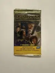 x1 Lord Of The Rings 2008 Topps Masterpieces Series 2 Sealed Booster Pack