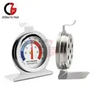 Stainless Steel Useful Temperature Refrigerator Freezer Dial Type Thermometer