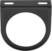 Single Gauge Mounting Panel 52mm 2 Inch High Reliability Universal Single Hole Meter Gauge Pillar Mount Pod Holder Bracket Black Mount Pod Holder for Auto Truck Boat and More