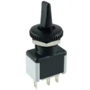 NTE Electronics 54-318 SWITCH NYLON PADDLE TOGGLE SPDT 6A 125VAC