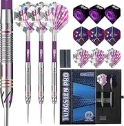 CyeeLife Professional Tungsten Steel Tip Darts 23g,Gift Box Packaging
