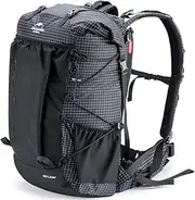 Naturehike Rock-40L/60L+5L Internal Frame Hiking backpacking backpack, Camping Waterproof Bag, Ultralight Outdoor Daypack with Rain Cover for Hiking, Backpacking,Camping Survival