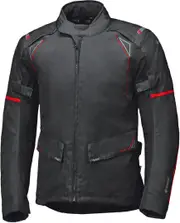 Held Savona ST waterproof Motorcycle Textile Jacket, black-red, Size 3XL for Men Black Red