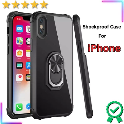 Shockproof Case For Apple iPhone 8 7 6S 6 Plus X Bumper Back Cover Heavy Duty