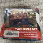 Marvel Spider Man Super Soft Twin Sheet Set