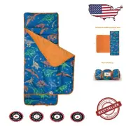 Portable Kids Nap Mat: Soft Sleeping Mat with Blanket & Pillow for Daycare