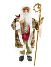 Santa Claus 80cm Red Green White