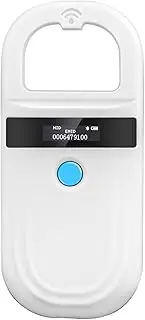 Labymos Microchip Scanner for Pets Bt 4.0 OLED Display Store 128 Pieces of Data for Small Animal Management Resource Management Railway Inspection