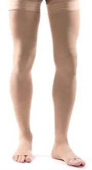Allegro 20-30 mmHg Surgical Compression Open Toe Thigh High