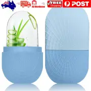 Silicone Ice Facial Cube Massager Ice Roller to Depuff Shrink Pores Face Care