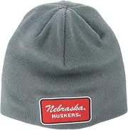 Zephyr ZHATS Standard NCAA Officially Licensed Beanie Edge Patch Brick Gray