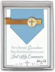 Cathedral Art Grandson Cross Tie Bar, One Size