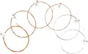 Levemolo Acoustic Guitar Strings High Carbon Steel Strings Sg12 Replacement for Electric Guitars