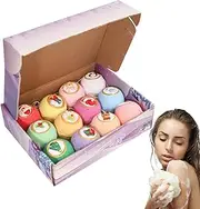 Christmas Bubble Bath Balls, Christmas Theme Shower Balls, Bubble Bath Ball Set, Pleasant Scents Bath Balls, Creative Shower Balls, Creative Festive Bath Balls with Pleasant Scents for Women