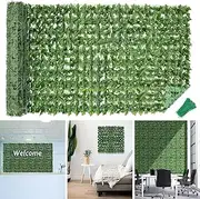 [Brightdeco] Artificial Ivy Privacy Fence Screen 59.5x99in Privacy Hedges Wall for Indoor Outdoor Garden Backyard Decor