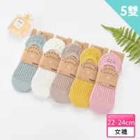 在飛比找momo購物網優惠-【Socks Form 襪子瘋】5雙組-馬卡龍網眼棉質隱形襪