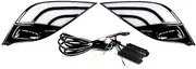 LED DRL Daytime Running Light Fog Lamp With Turn Signal Accessories Compatible With Toyota Camry SE 2018 2019 2020
