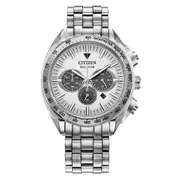 Citizen Chronograph White Dial Stainless Steel Men's Watch (CA4540-54A)