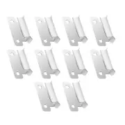 10pcs Stainless Bed Clips Clamps For Creality Ender 3 Pro/V2/3S/5 Pro 3D Printer