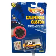 Mattel Hot Wheels California Custom Blown Camaro White Chrome Rims Variant Rare