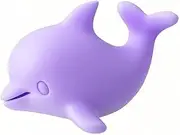 Azure Dolphin Scented Candle” - Highlighting The Blue Color of The Ocean and The Elegant Design of The Candle. (Purple)
