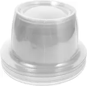 10pcs Hat Support Hat Rack Stand Baseball Hats Oval Adult Hat Display Bracket Cap Display Holder Cap Support Hat Reshaper Hat Inner Stands Hat Supplies Hat Form Transparent Plastic
