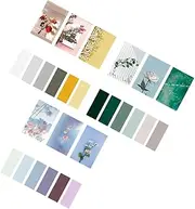 Ciieeo Convenient Retro Memo Pad Self-Stick Notepad Tearable Memo Sticker Note Pad for Students Random Style