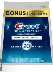 Crest 3D Whitestrips Professional Effects 44 Strips Next Day Delivery