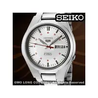 在飛比找PChome商店街優惠-SEIKO 手錶 國隆 SNK613K1 (白色)精工五號機