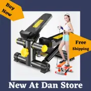 New Mini Stepper with Resistance Bands - Slimming Exercise Equipment Hydraulic