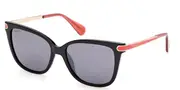 Max & Co. MO0100 01C Women’s Sunglasses Black Size 55