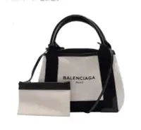 在飛比找Yahoo!奇摩拍賣優惠-Balenciaga巴黎世家子母帆布托特（中款）不能斜背