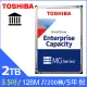 Toshiba【企業碟】(MG04ACA200E) 2TB /7200轉/128MB/3.5吋/5Y