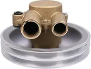 Water Sea Pump 3812520 21255090, Compatible For VP 4.3L /5.0L V6 V8 Marine Engines, Dual V Belt Marine Cooling System Component