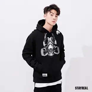 STAYREAL 毒氣帽T