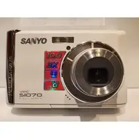 在飛比找蝦皮購物優惠-sanyo vpc-S1070 數位相機 使用3號充電電池 