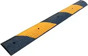 Portable Vehicle Traffic Speed Bump,Rubber Speed Bump for Road,Traffic Ramps Road Bumps,for School Parking Lot Entrance(Polka dots-100x10x2cm)
