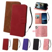 Case For iPhone 14 13 12 11 Pro Max X XR 8 7 6s Leather Wallet Card Holder Cover