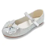 Girl's Flats Mary Jane Shoes Ballet Shoes Sparkle Princes Shoes Partys Weddin...